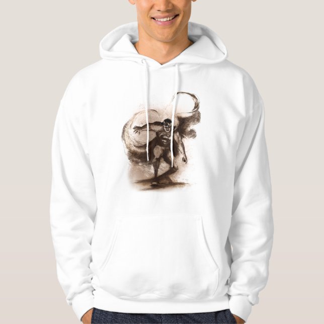Coffee Superman Hoodie (Vorderseite)