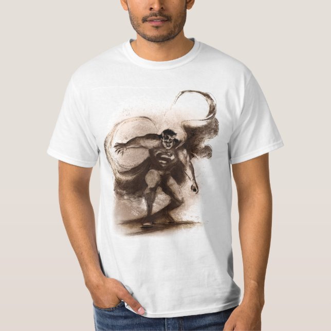 Coffee Superman T-Shirt (Vorderseite)