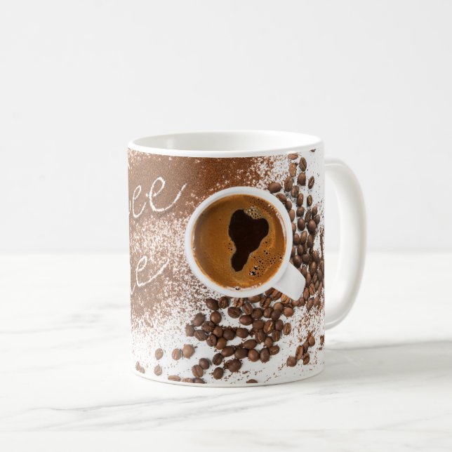 "Coffee Tasse: Bold, just like your coffee" Kaffeetasse (VorderseiteRechts)
