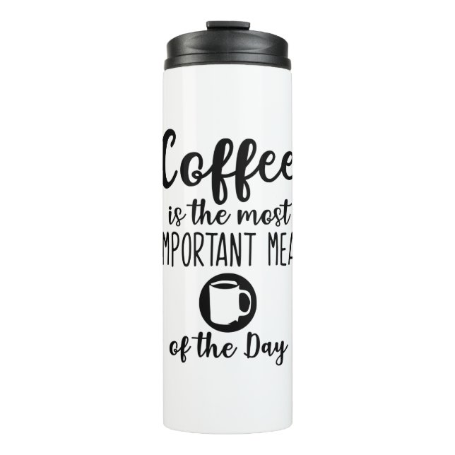 COFFEE THE MOST MEAL THERMOSBECHER (Vorderseite)