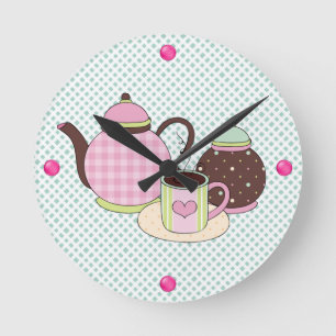 Coffee Time Kitchen Wall Clock Runde Wanduhr