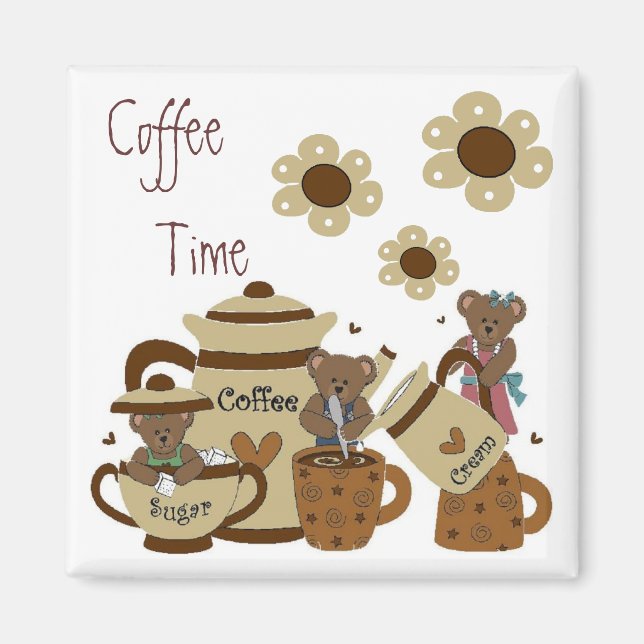 Coffee Time Magnet (Vorne)