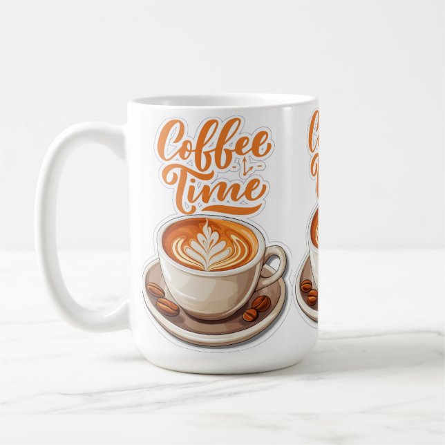 COFFEE TIME MUG KAFFEETASSE (Links)