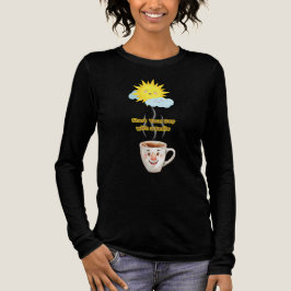 Coffee Time – Süße lächelnde Tasse Tri-Blend Shirt
