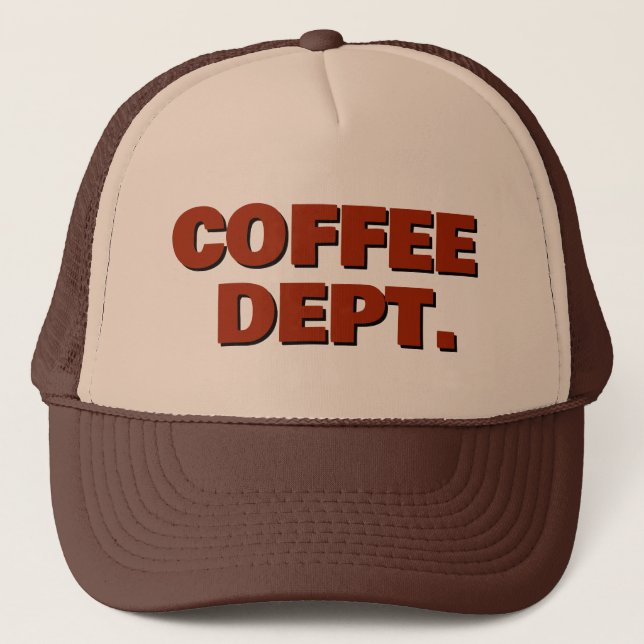 Coffee™ Trucker-Mütze Truckerkappe (Vorderseite)