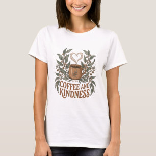 Coffee und Freundlichkeit Retro Eukalyptus-Mug T-S T-Shirt