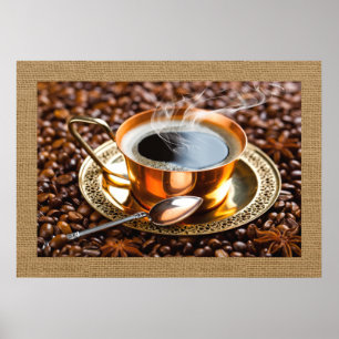 Coffee Vector Art Zuhause / Business Decor Poster