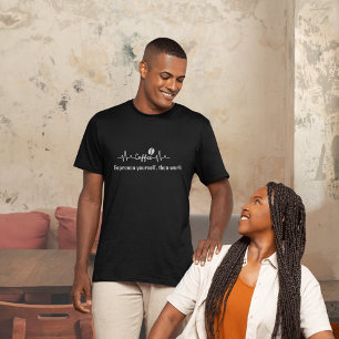 Coffee Work Zitat Espresso selbst, dann arbeiten T-Shirt