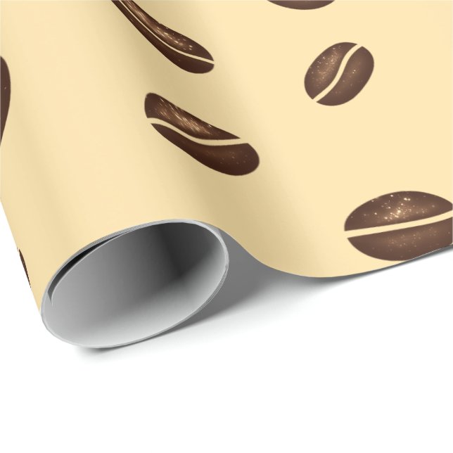 Coffee Wrapping Paper Geschenkpapier (Rolleneckpunkt)