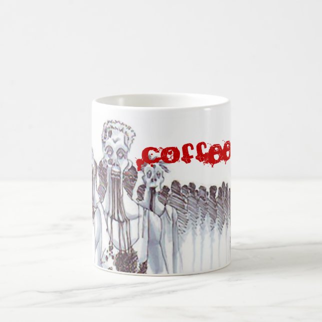 COFFEEee… Zombies Tasse (Mittel)