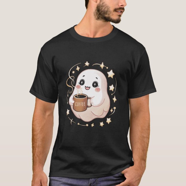 Coffeeholischer Trick T-Shirt (Vorderseite)