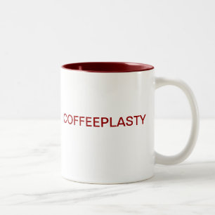 COFFEEPLASTY ZWEIFARBIGE TASSE