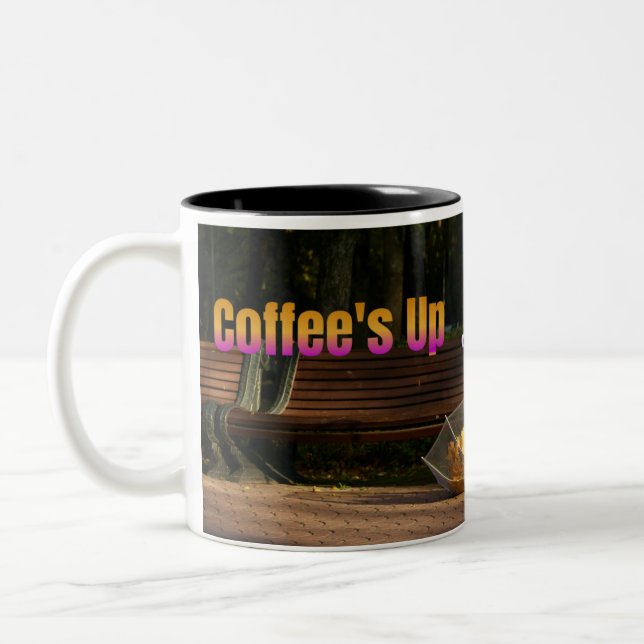 "Coffee's Up" Tasse (Links)