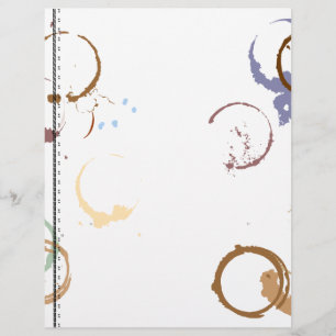 Coffeestain Schreibwriter Art Letterhead