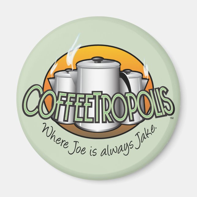 Coffeetropolis Magnet (Vorne)