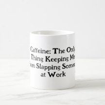 Coffein-angereicherte Sarcasm-Tasse