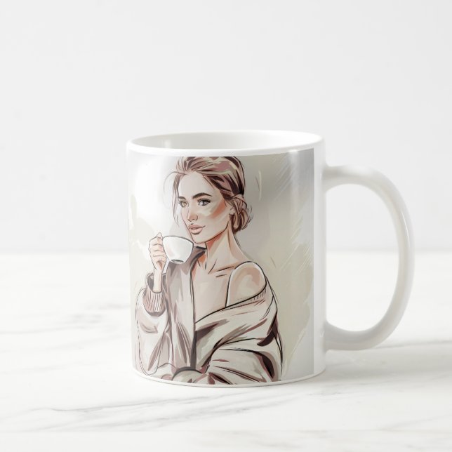 Coffein & Kindness Coffee Lover Tasse (Rechts)