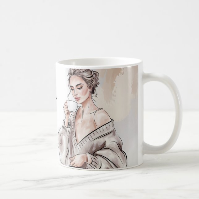 Coffein & Kindness Tasse - Cosy Coffee Gift (Rechts)