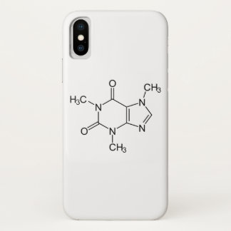 Coffein Molecule Chemistry Coffee Atome Case-Mate iPhone Hülle