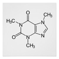 Coffein Molecule Chemistry Coffee Atome