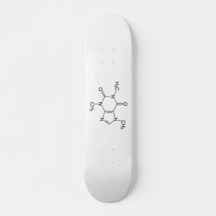 Coffein Molecule Chemistry Coffee Atome Skateboard