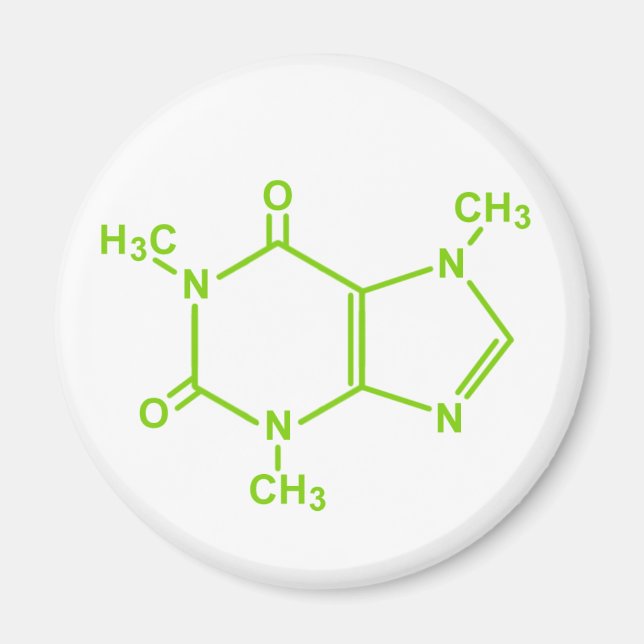 Coffein Molecule Magnet (Vorne)