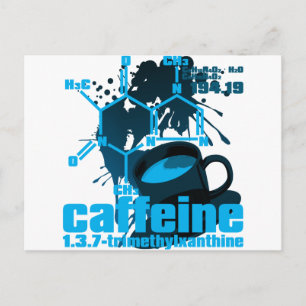 Coffein Postkarte