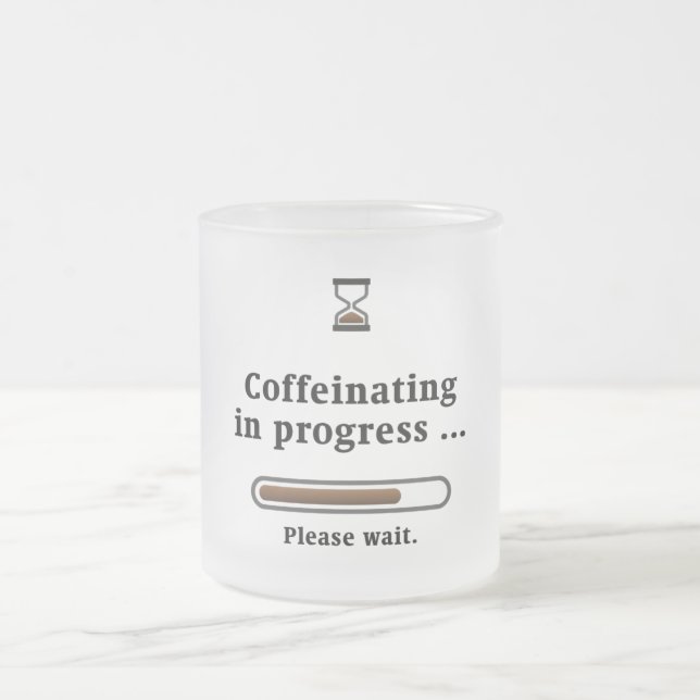 Coffeinating in progress ... mattglastasse (Mittel)