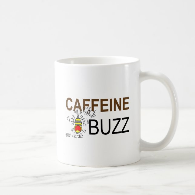 Coffeine Buzz Coffee Tasse (Rechts)