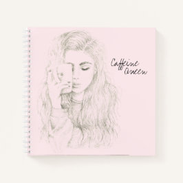Coffeine Queen-Notebook Notizbuch