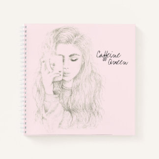 Coffeine Queen-Notebook Notizbuch