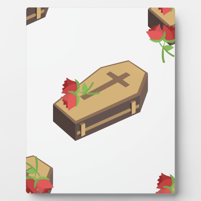 Coffin Emojis Fotoplatte (Vorderseite)