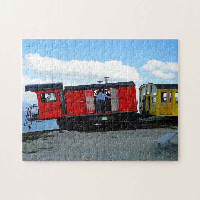 Cog Railway New Hampshire. Puzzle (Horizontal)