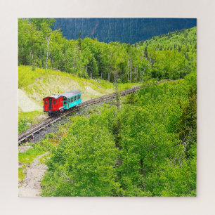 Cog Train Washington Mountain New Hampshire Puzzle