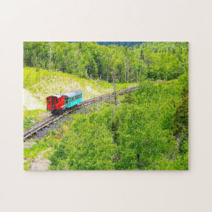 Cog Train Washington Mountain New Hampshire Puzzle