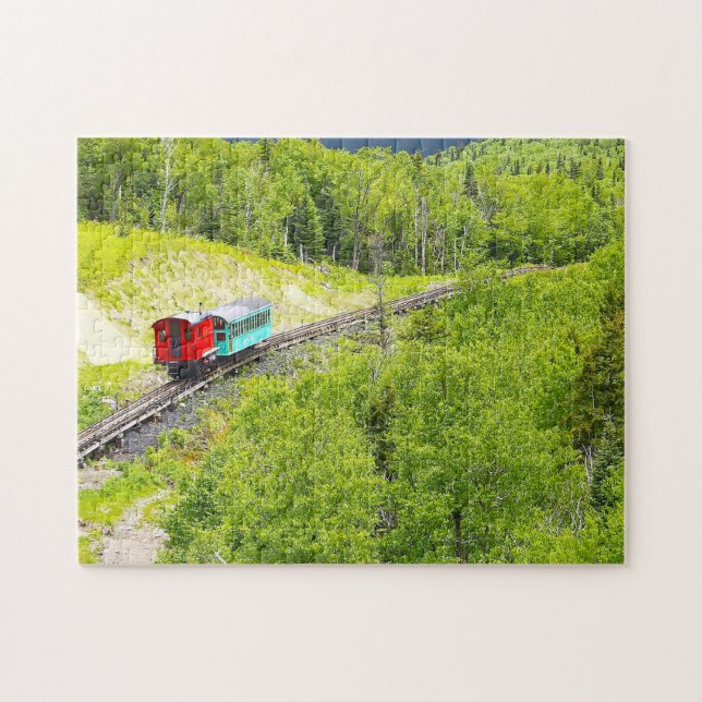 Cog Train Washington Mountain New Hampshire Puzzle (Horizontal)