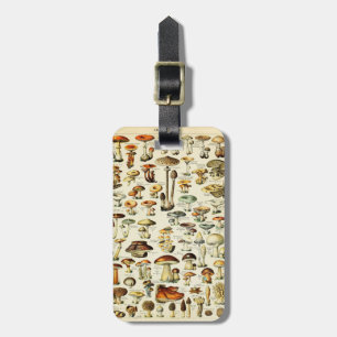 Cogagecore Mushrooms Vintag Naturalist Gepäckanhänger