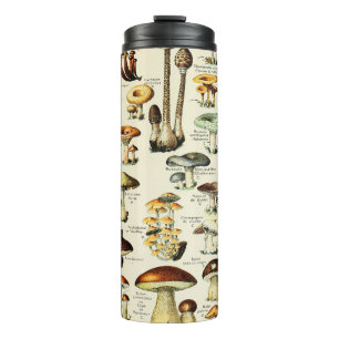Cogagecore Mushrooms Vintag Naturalist Thermosbecher