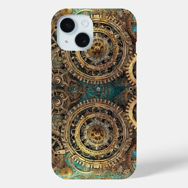 Cogged Convergence: Eine Fusion von Form und Funkt Case-Mate iPhone Hülle (Rückseite)
