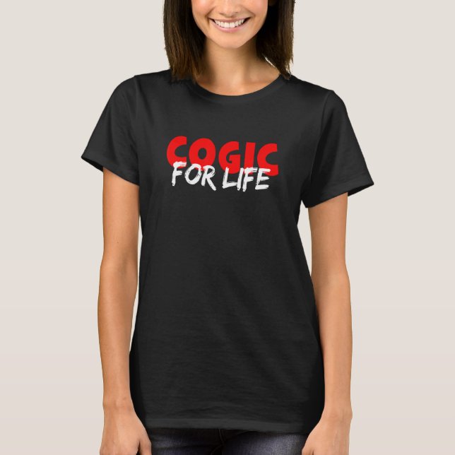 COGIC For Life Church T-Shirt (Vorderseite)