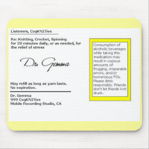 CogKNITive RX Mousepad
