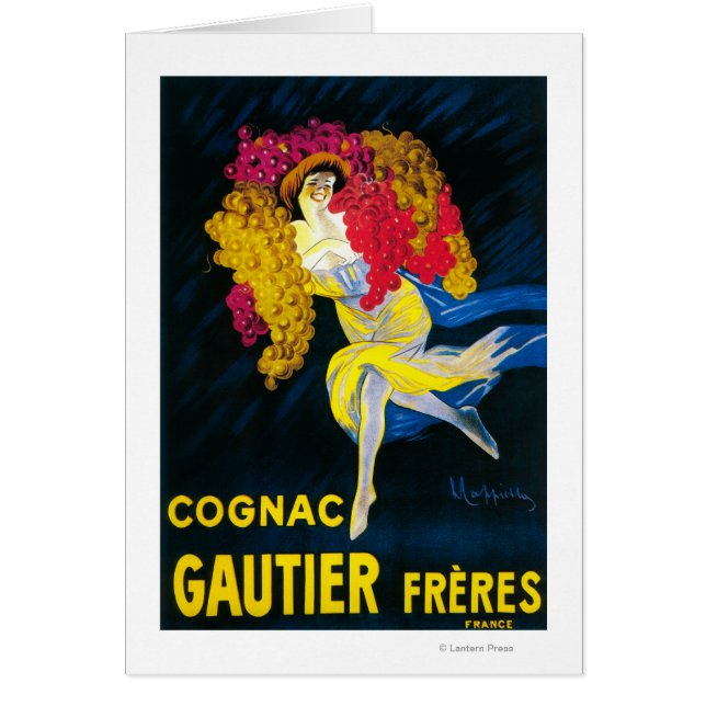 Cognac Gautier Promotion PosterFrankreich (Vorne)