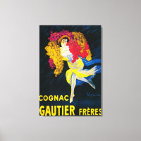 Cognac Gautier Promotion PosterFrankreich