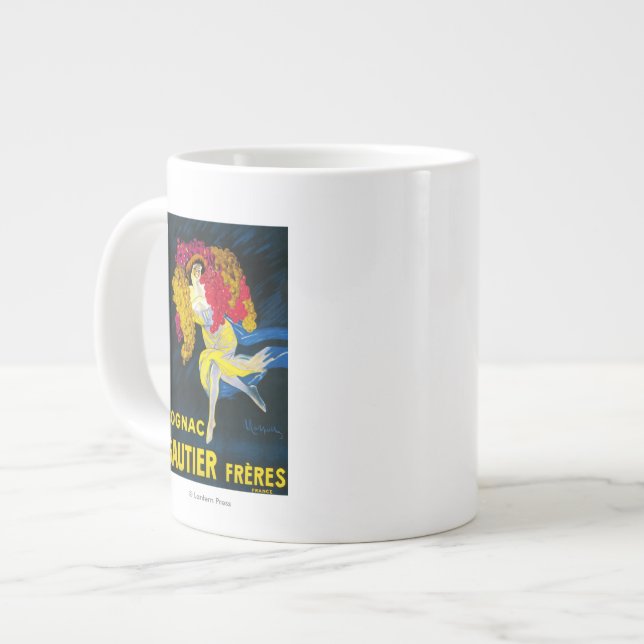 Cognac Gautier PromotionposterFrankreich Jumbo-Tasse (Vorderseite Links)