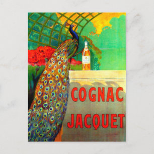 Cognac Jacquet Vintages Werbeplakat Postkarte