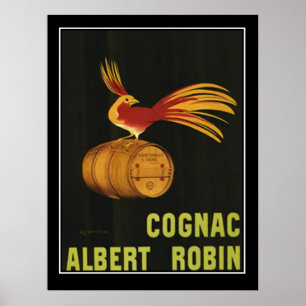Cognac Vintage Poster