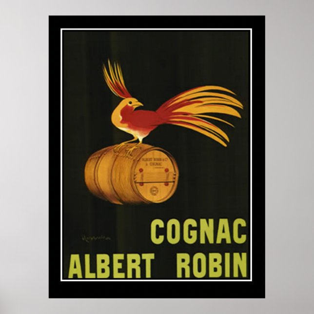 Cognac Vintage Poster (Vorne)