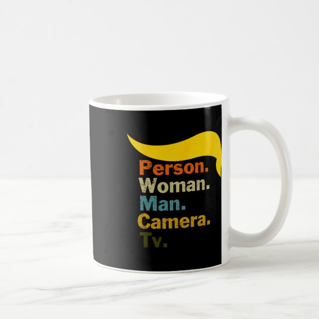 Cognitive Test-Shirt Trump Wame Kaffeetasse (Rechts)