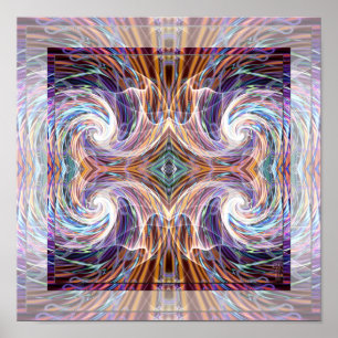 Cognizant Energies (12 by 12) Art Print Poster