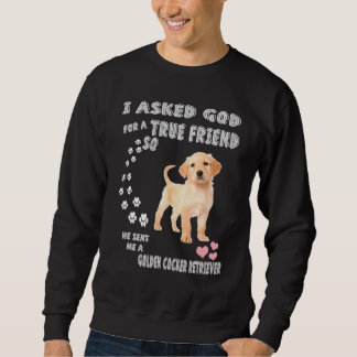 Cogol Hund Mama Vater Kostüm Niedlich Golden Cocke Sweatshirt